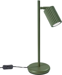 Lampa biurkowa KARBON zielona oliwka SL.1624 - Sollux