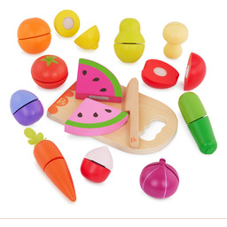 B. toys Chop ''n'' Play  drewniane owoce