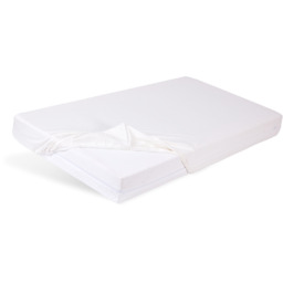 BabyMatex Prześcieradło bawełniane z gumką 60x120 białe
