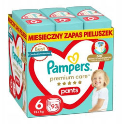 Pampers Premium Care Pieluchomajtki rozmiar 6, 15+ kg