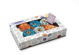 Gift DONUT skarpetki Blueberry Orange 3 pary Dooky