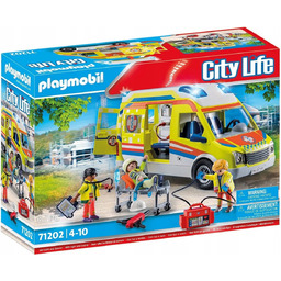 Playmobil City Life 71202 Karetka pogotowia ze światłem