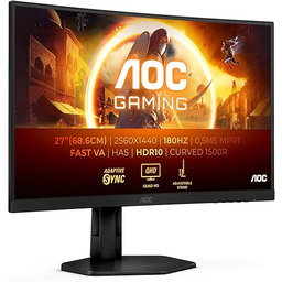AOC Gaming CQ27G4X - Zakrzywiony monitor QHD 27