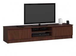 Szafka rtv, NOVA 160x40x33 cm, wenge, mat