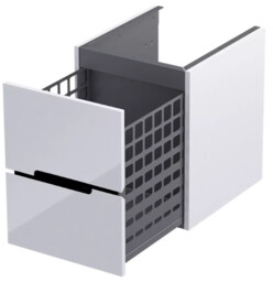 Oristo Silver Uni szafka niska boczna 40 cm