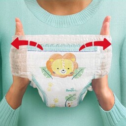 PIELUCHOMAJTKI PAMPERS PANTS 5 12-17kg pieluszki PANTSY 152