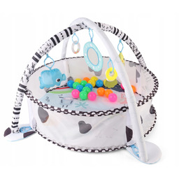 TinyMini JL626-2D Mata edukacyjna 2w1 Basen z Piłkami