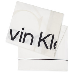 Chusta Calvin Klein Monologo K60K611981 Biały