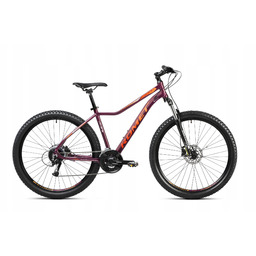 Rower górski Mtb Romet Jolene 7.2 27.5" purpurowo-pomarańczowy