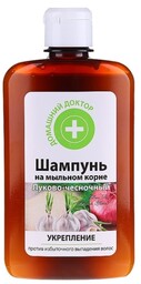 Szampon Wzmacniający Cebulowo-Czosnkowy, Domowy Doktor