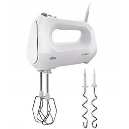 Mikser ręczny Braun HM1010WH 400W – lekki, 4