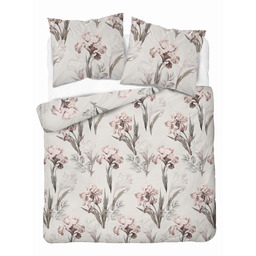 Detexpol Pościel satynowa 220x200 kremowa ciemna szara jasna