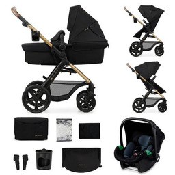 KINDERKRAFT Wózek dziecięcy wielofunkcyjny Moov 2 3w1 Czarny