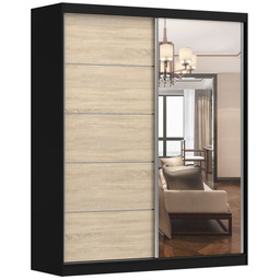 Szafa BELLA - 03 Czarny Dąb sonoma