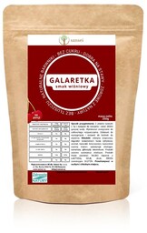 Wiśniowa galaretka bez cukru 350g  FIT -