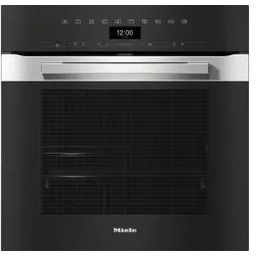 Miele PureLine DGC 7450 Termoobieg Zdalne sterowanie Czarno-srebrny