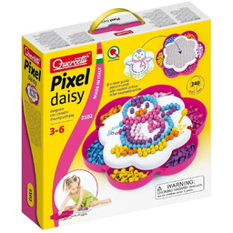 Quercetti, zestaw Mozaika Pixel Daisy Kurka