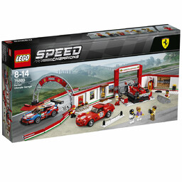 LEGO Speed Champions, klocki Warsztat Ferrari, 75889