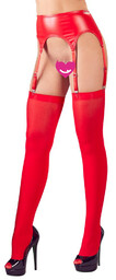 NO:XQSE Suspender Belt and Stockings 2340291 Red