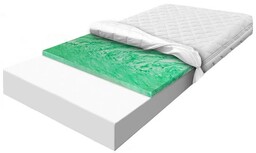 120x200 Materac piankowy z pianką sprężystą elastyczną FLEXI