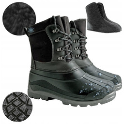 Śniegowce męskie buty Ocieplane Zimowe kalosze gumowce Wodoodporne