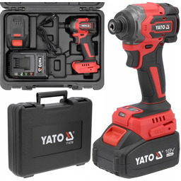 Yato Zakrętarka Udarowa Akumulatorowa Bezszczotkowa 18V 4,0Ah 230NM