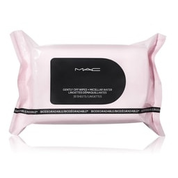 MAC GENTLY OFF WIPES + MICELLAR WATER BIODEGRADABLE