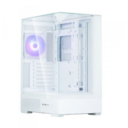 Zalman Obudowa P40 Prism Mid-Tower szkło hartowane biała