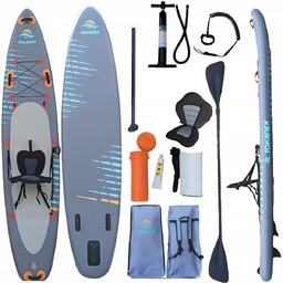 Deska Sup TK355cm Pompowana Fotel z Plecakiem Akcesoria