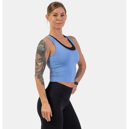 NEBBIA Damska koszulka crop top Sporty Slim Fit
