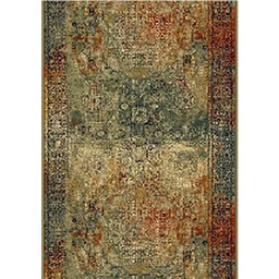 Chodnik wełniany Dywilan Omega Mamluk szmaragd