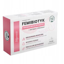 Aura Care Intymność Femibiotyk + Prebiotyk 30 kaps.