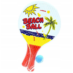 Rakietki Plażowe Zestaw Rakietek Do Gry