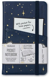 Bookaroo Notatnik Journal A6 księżyc i gwiazdy -