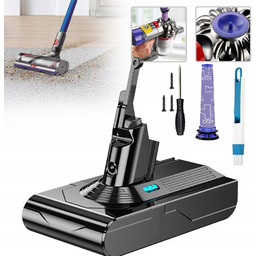 Akumulator Zastępczy 6000MAH V8 Od Dyson, Kompatybilny