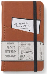 Bookaroo Notatnik Journal Pocket A6 - Brązowy -