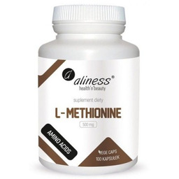 ALINESS L-Methionine 500mg, 100 kapsułek