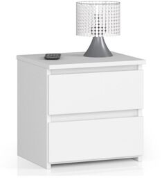 Szafka nocna, stolik, STILO, 2 szuflady, 40x35x40 cm,