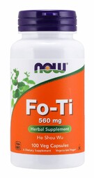 Fo-Ti 560mg, NOW Foods, 100 kapsułek