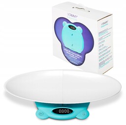 Vitammy Babycinno Turkusowa Waga Dla Niemowląt