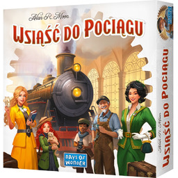 Wsiąść do Pociągu gra planoszowa, Rebel, gra planszowa