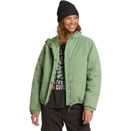 Billabong Kurtka HIGH ROUTE PUFFER Damska Zielona XL