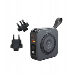 PowerBank Swissten All-in-one Pro z wtyczką USA UE