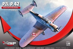Mirage, PZL P.42 Polski Lekki Bombowiec Nurkujący, 14+