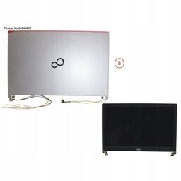 Nowa klapa górna Fujitsu Lifebook E756 matryca Fhd
