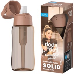 Butelka Filtrująca Dafi Solid DODA 0,5 Mocha Mousse