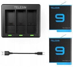 TELESIN Akumulator SB6282 do GoPro Hero 9 (2