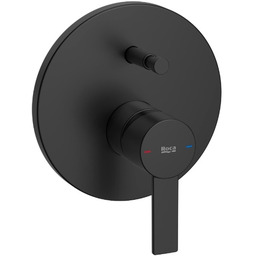 Roca Targa bateria wannowo-prysznicowa podtynkowa Czarny Mat A5A0B5FNB0