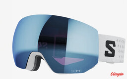 Salomon Gogle narciarskie Radium Pro Sigma white/Univ SB