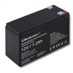 Qoltec Akumulator AGM 12V 7.2Ah max. 108A